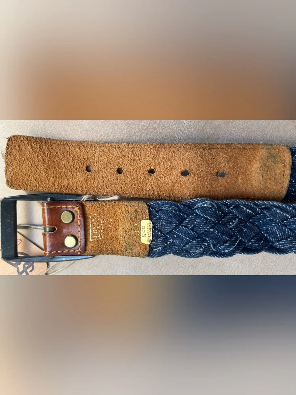 Levis braided fabric